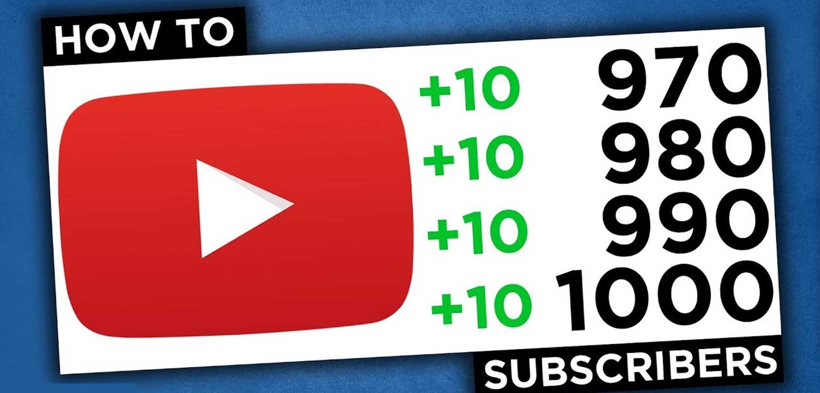 How to Grow Your Channel and Reach 1000 Subscribers Faster  