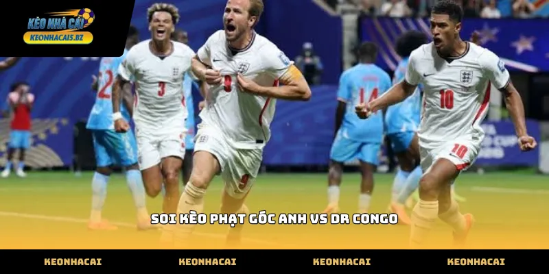 Tình huống soi kèo phạt góc Anh vs DR Congo từ pha tấn công biên